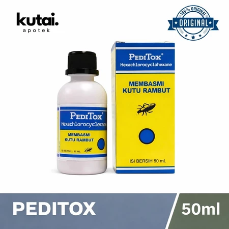 PEDITOX 50ml Obat Kutu Rambut Anak Dewasa