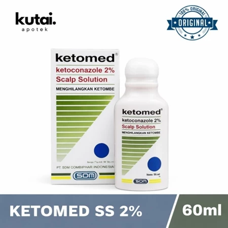 KETOMED SS 2% 60ml Ketoconazole 2% Scalp Solution