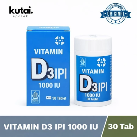 VITAMIN D3 IPI 1000 IU 30
